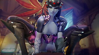 Necenzurovaná Hentai Kompilácia S Dva Mercy A Widowmaker