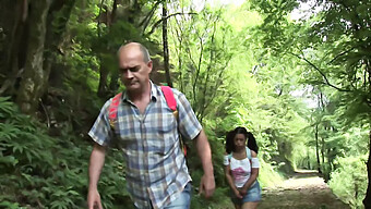 Teen Gets Hands-On With Stepfather In The Great Outdoors