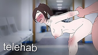 Cartoon-Sex Im Krankenhaus: Heiße 2d-Anime-Action