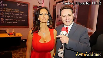 Ava Addams Laat Haar Stevige Tieten Zien Voor Andrea Diprè'S Plezier